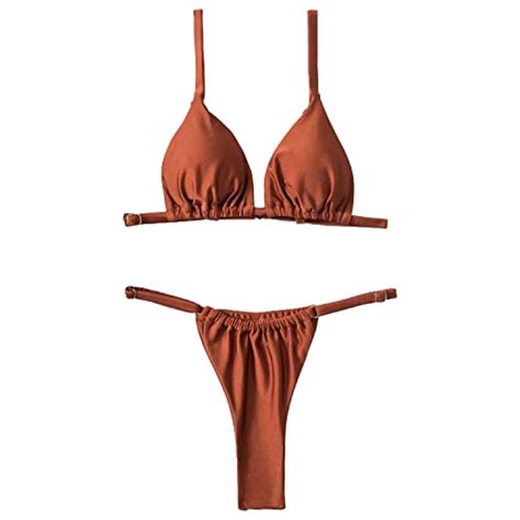 damen string am strand|Bikinis 